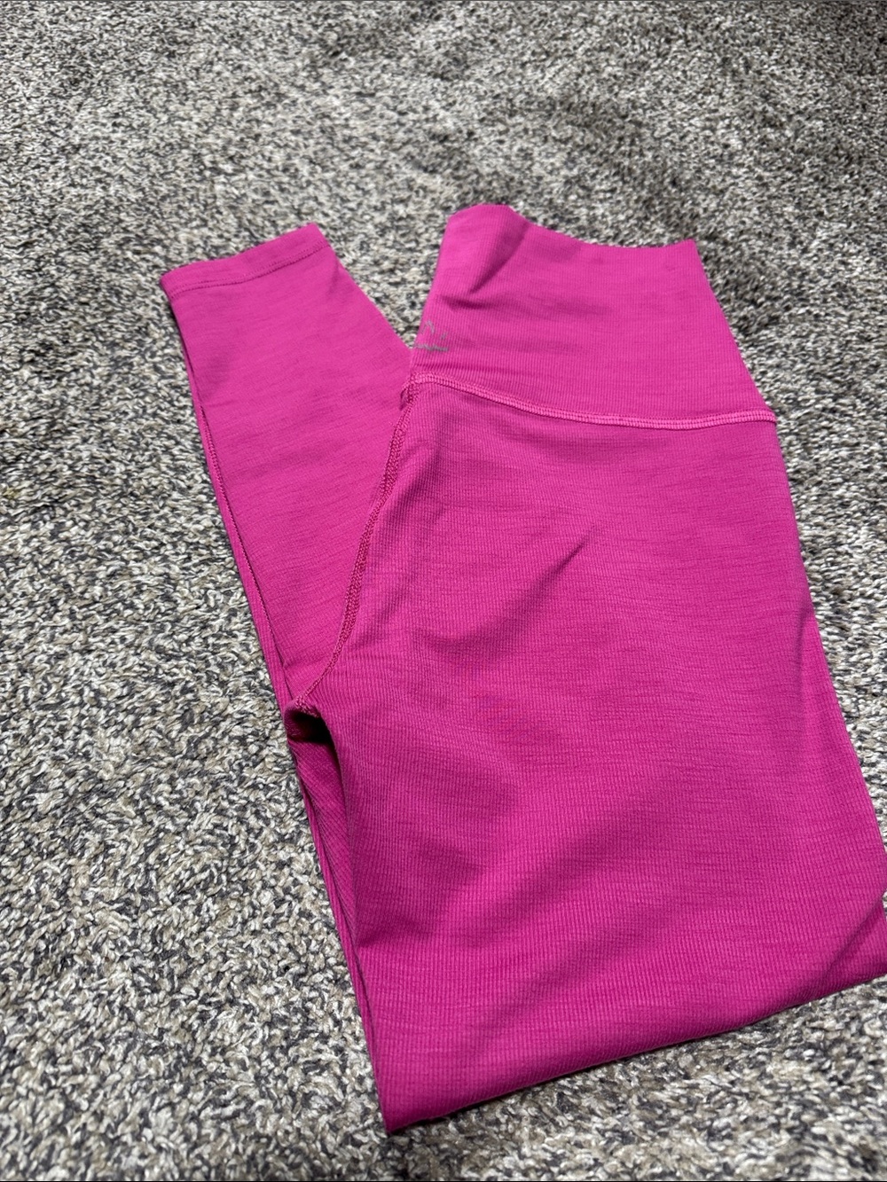 Beyond Yoga Magenta High-Waist Leggings